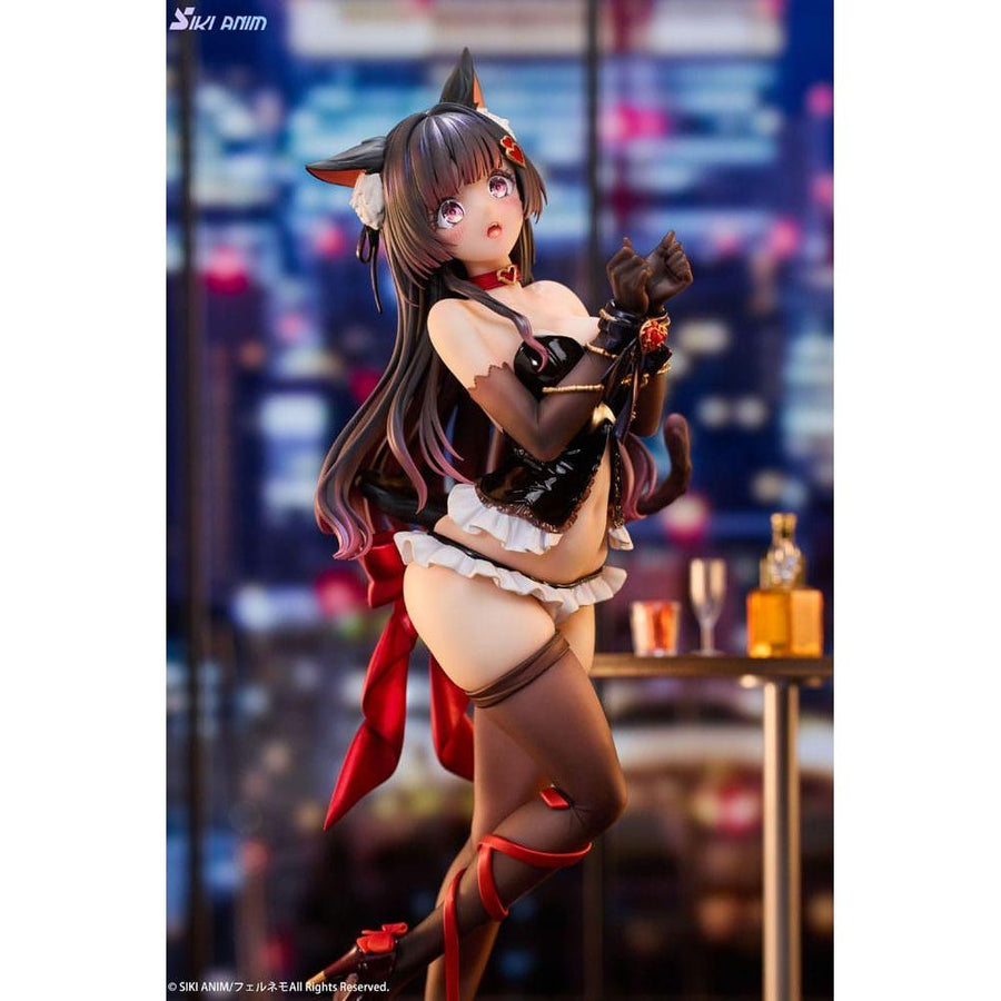 Original Character PVC Statue 1/7 Shibarare Cat Ruhuna - chan 26 cm - The Happy Toy Store