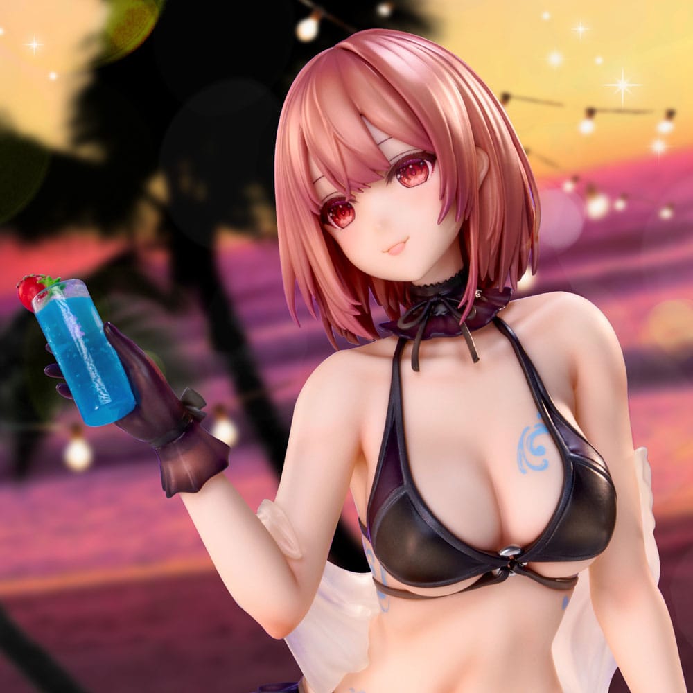 Original Character PVC Statue necömi Illustration One more drink for the vacation 13 cm - The Happy Toy Store