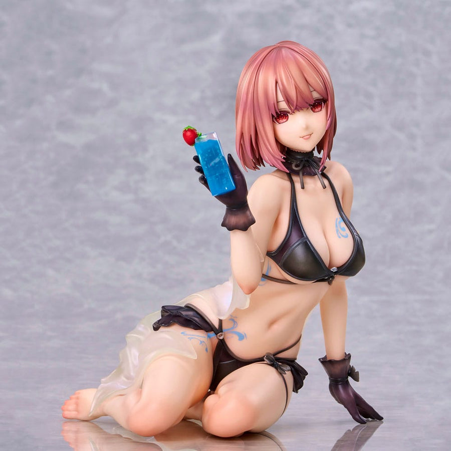 Original Character PVC Statue necömi Illustration One more drink for the vacation 13 cm - The Happy Toy Store