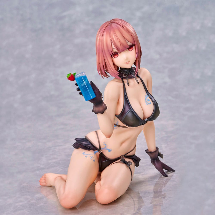 Original Character PVC Statue necömi Illustration One more drink for the vacation 13 cm - The Happy Toy Store