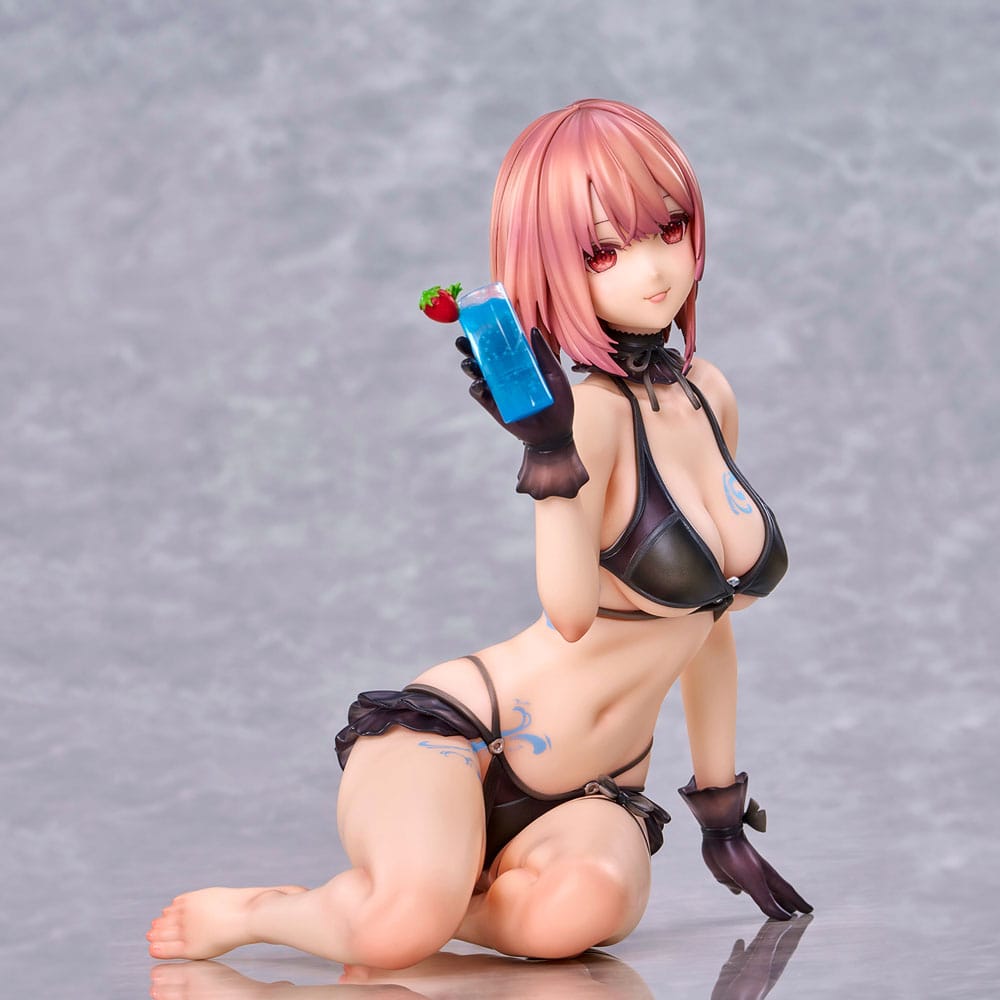 Original Character PVC Statue necömi Illustration One more drink for the vacation 13 cm - The Happy Toy Store