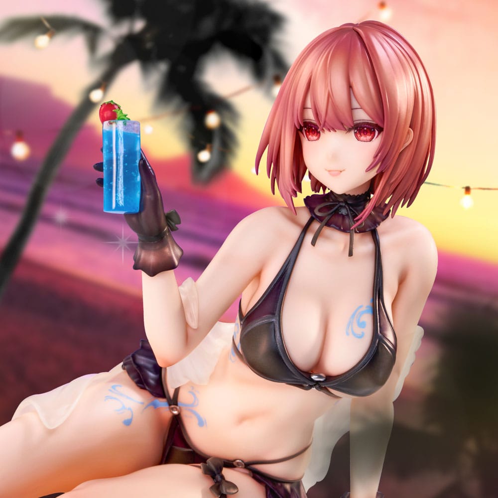 Original Character PVC Statue necömi Illustration One more drink for the vacation 13 cm - The Happy Toy Store
