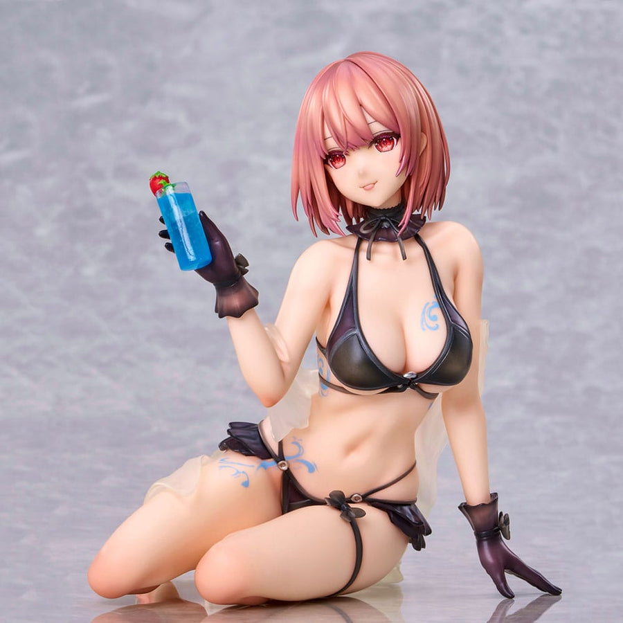 Original Character PVC Statue necömi Illustration One more drink for the vacation 13 cm - The Happy Toy Store