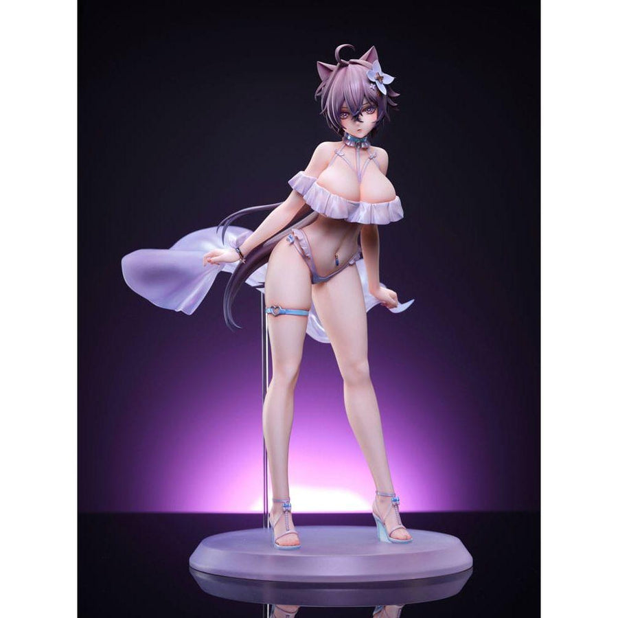 Original Character Statue 1/6 Cat - like Girlfriend Evangeline 28 cm - The Happy Toy Store