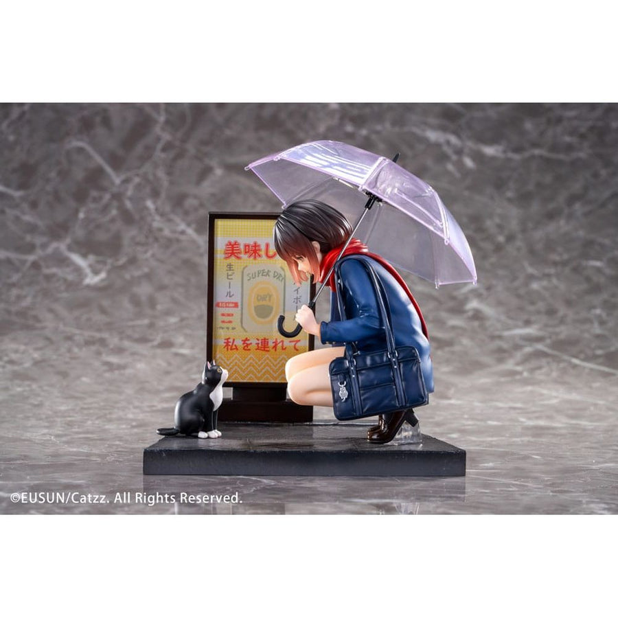 Original Character Statue 1/7 Rainy Day - Meeting Illustrated by Catzz 16 cm - The Happy Toy Store