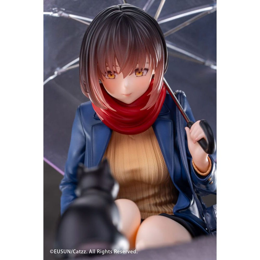 Original Character Statue 1/7 Rainy Day - Meeting Illustrated by Catzz 16 cm - The Happy Toy Store