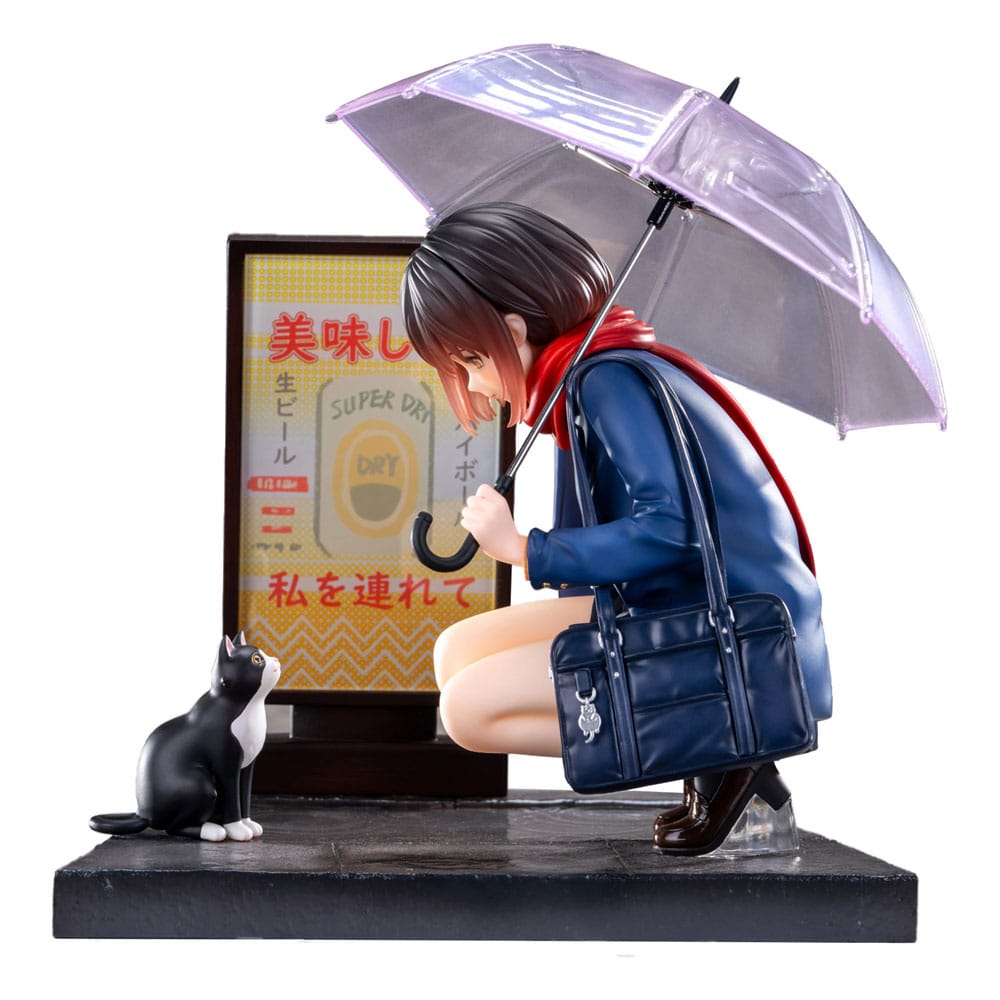 Original Character Statue 1/7 Rainy Day - Meeting Illustrated by Catzz 16 cm - The Happy Toy Store