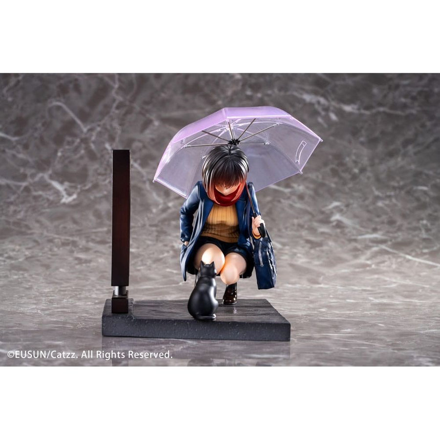 Original Character Statue 1/7 Rainy Day - Meeting Illustrated by Catzz 16 cm - The Happy Toy Store