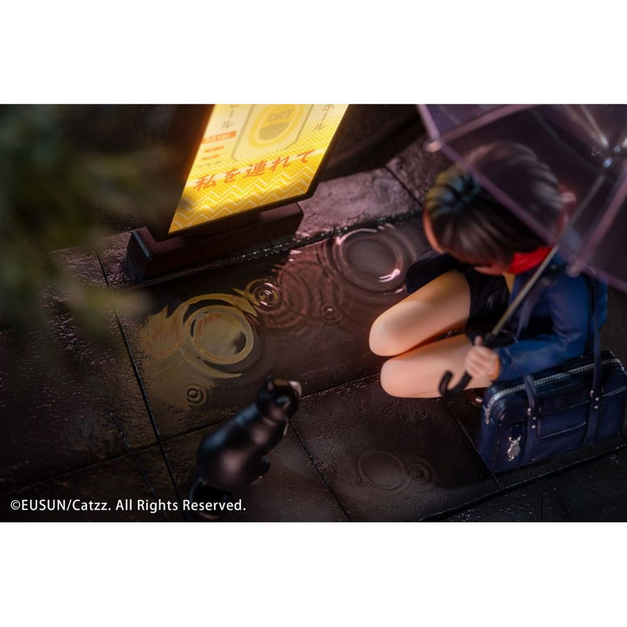 Original Character Statue 1/7 Rainy Day - Meeting Illustrated by Catzz 16 cm - The Happy Toy Store