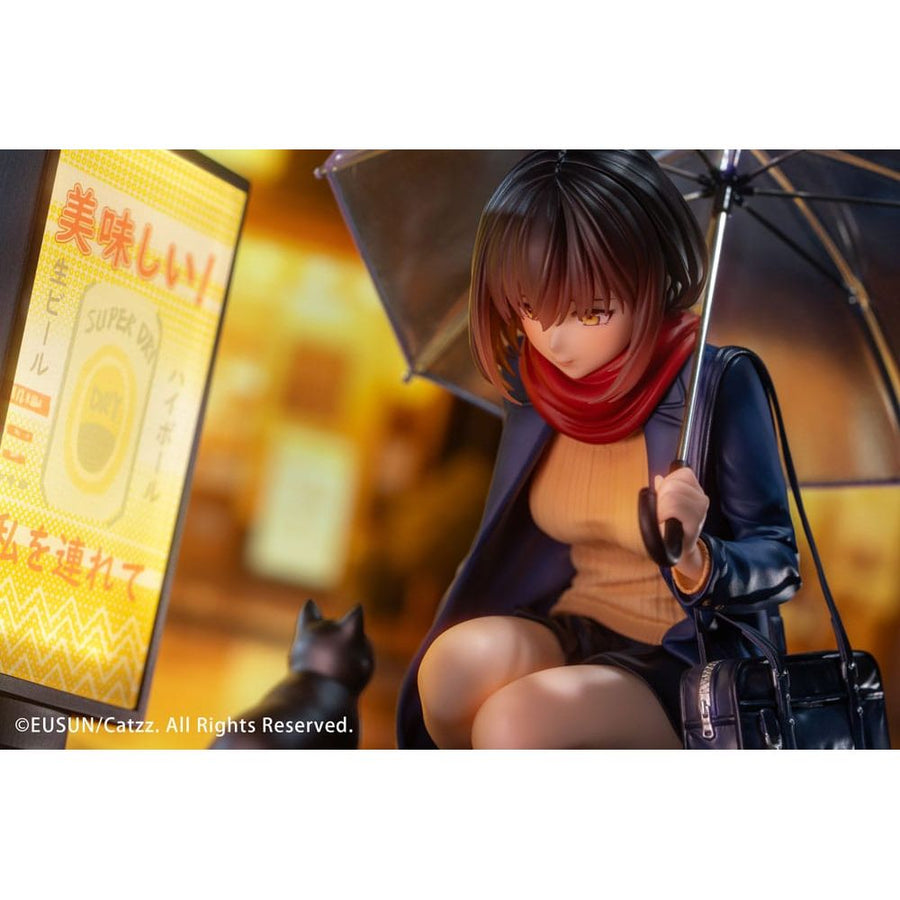 Original Character Statue 1/7 Rainy Day - Meeting Illustrated by Catzz 16 cm - The Happy Toy Store