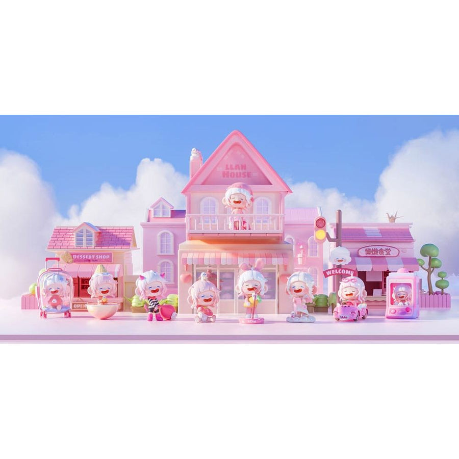 Original Character Trading Figures Lazy Pink Dreamland 11 cm Blind Box 8 Pack - The Happy Toy Store