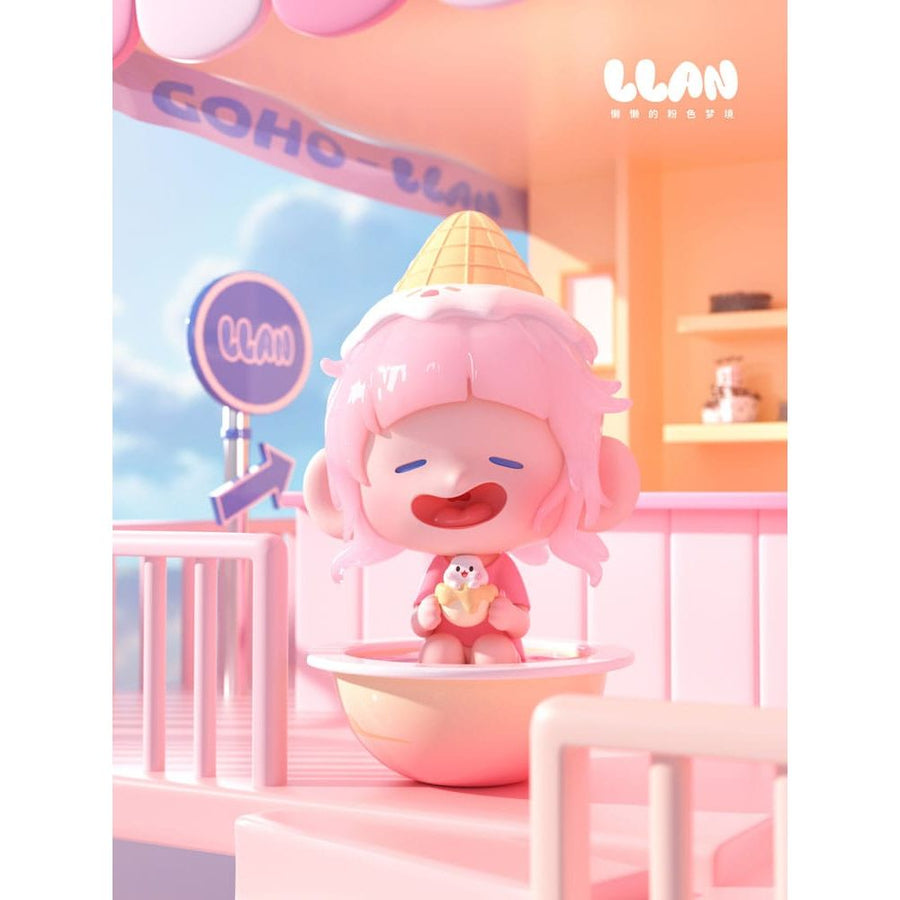 Original Character Trading Figures Lazy Pink Dreamland 11 cm Blind Box 8 Pack - The Happy Toy Store