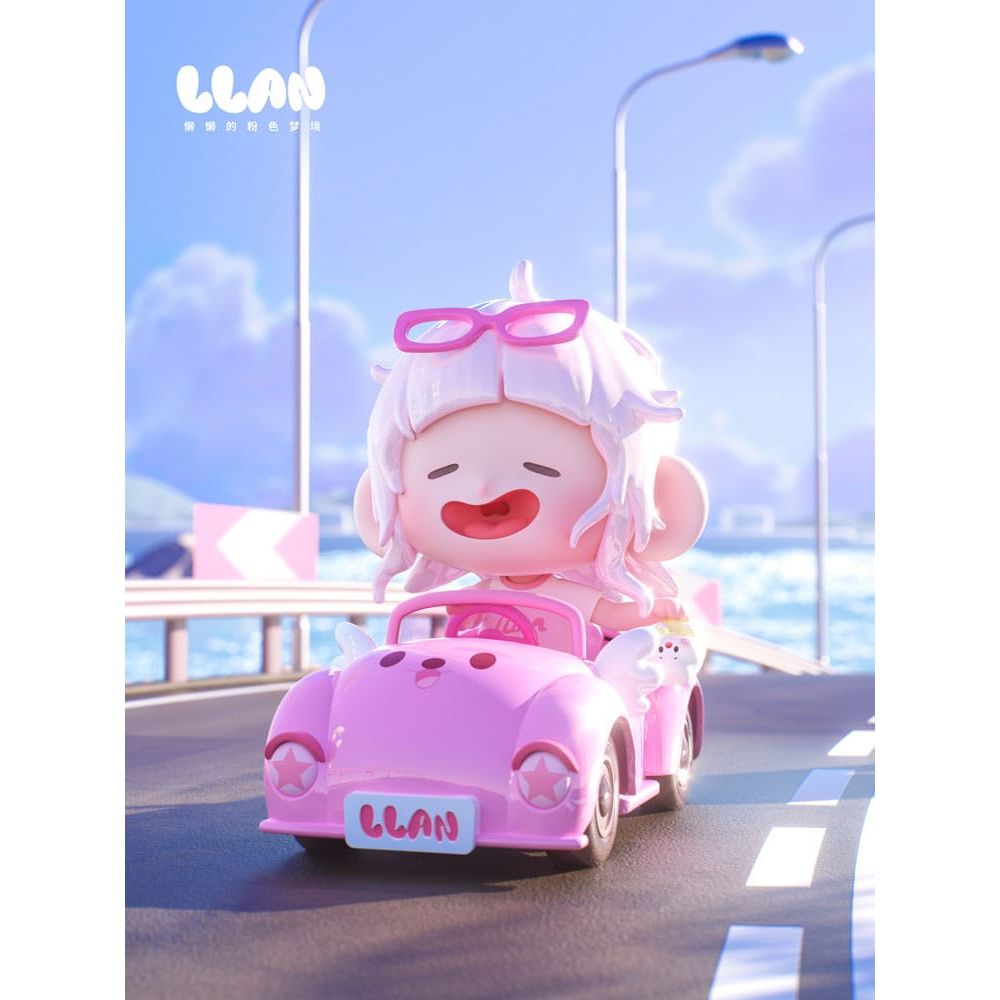 Original Character Trading Figures Lazy Pink Dreamland 11 cm Blind Box 8 Pack - The Happy Toy Store
