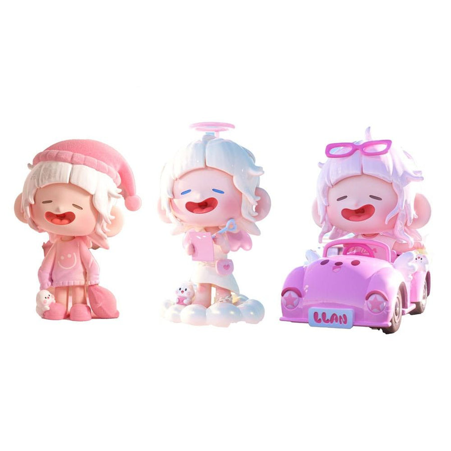 Original Character Trading Figures Lazy Pink Dreamland 11 cm Blind Box 8 Pack - The Happy Toy Store