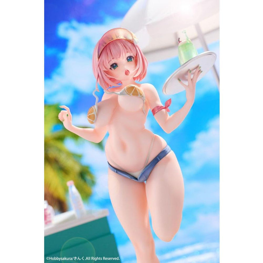 Original Illustration PVC Statue 1/7 Summer Waiter illustration by Kink Limited Edition 25 cm - The Happy Toy Store