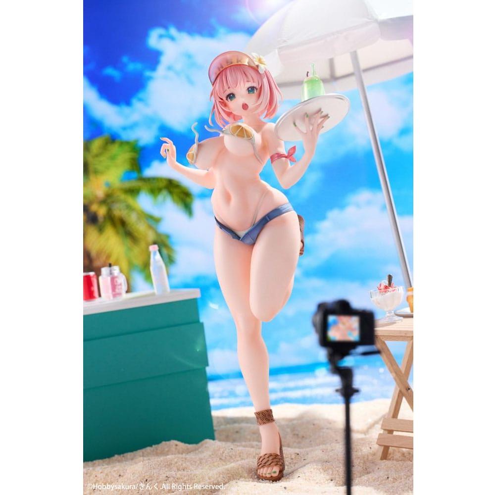 Original Illustration PVC Statue 1/7 Summer Waiter illustration by Kink Limited Edition 25 cm - The Happy Toy Store