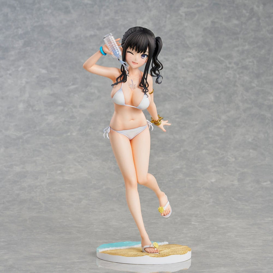 Original Illustration PVC Statue Kaede Illustration Miyuki Sasaki Summer Cloud White Bikini Ver. 25 cm - The Happy Toy Store