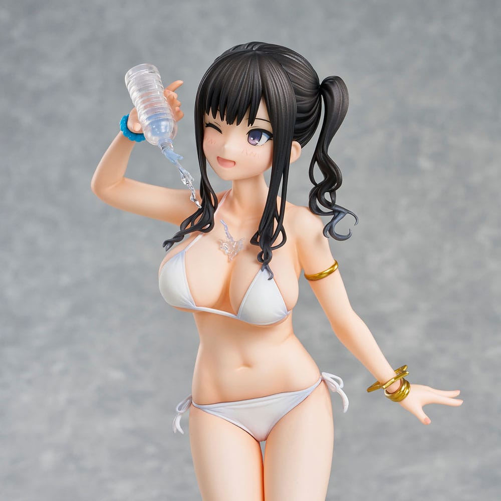 Original Illustration PVC Statue Kaede Illustration Miyuki Sasaki Summer Cloud White Bikini Ver. 25 cm - The Happy Toy Store