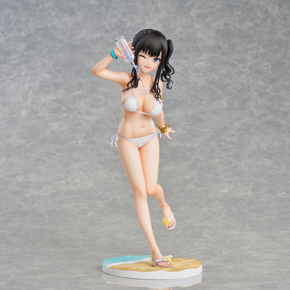 Original Illustration PVC Statue Kaede Illustration Miyuki Sasaki Summer Cloud White Bikini Ver. 25 cm - The Happy Toy Store