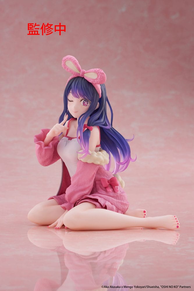 Oshi no Ko PVC Statue Desktop Cute Figure Ai (Rabbit Room Wear ver.) 13 cm - The Happy Toy Store
