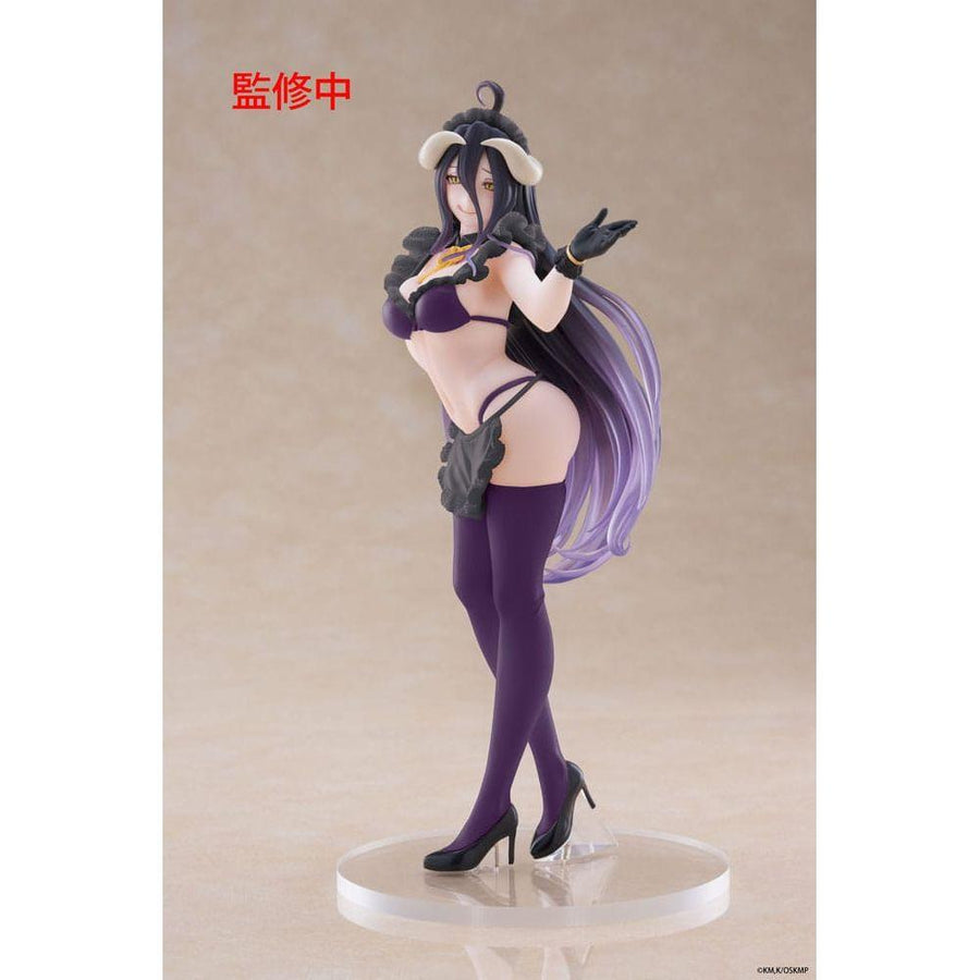 Overlord Coreful PVC Statue Albedo Maid Renewal Edition 18 cm - The Happy Toy Store