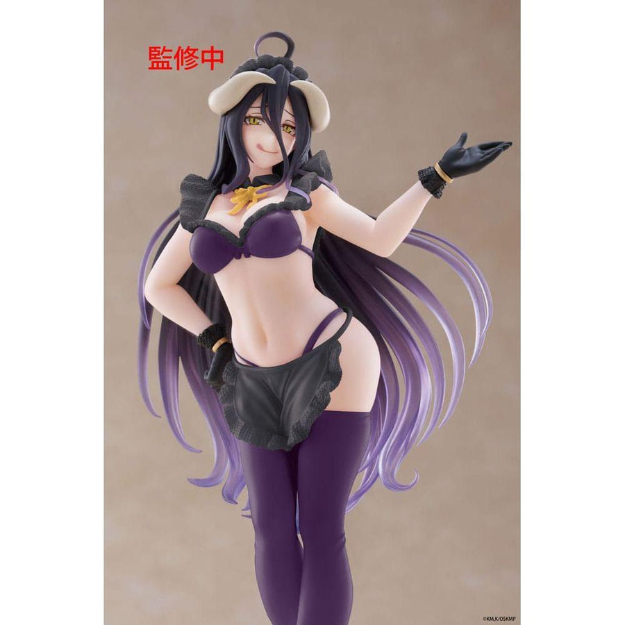 Overlord Coreful PVC Statue Albedo Maid Renewal Edition 18 cm - The Happy Toy Store