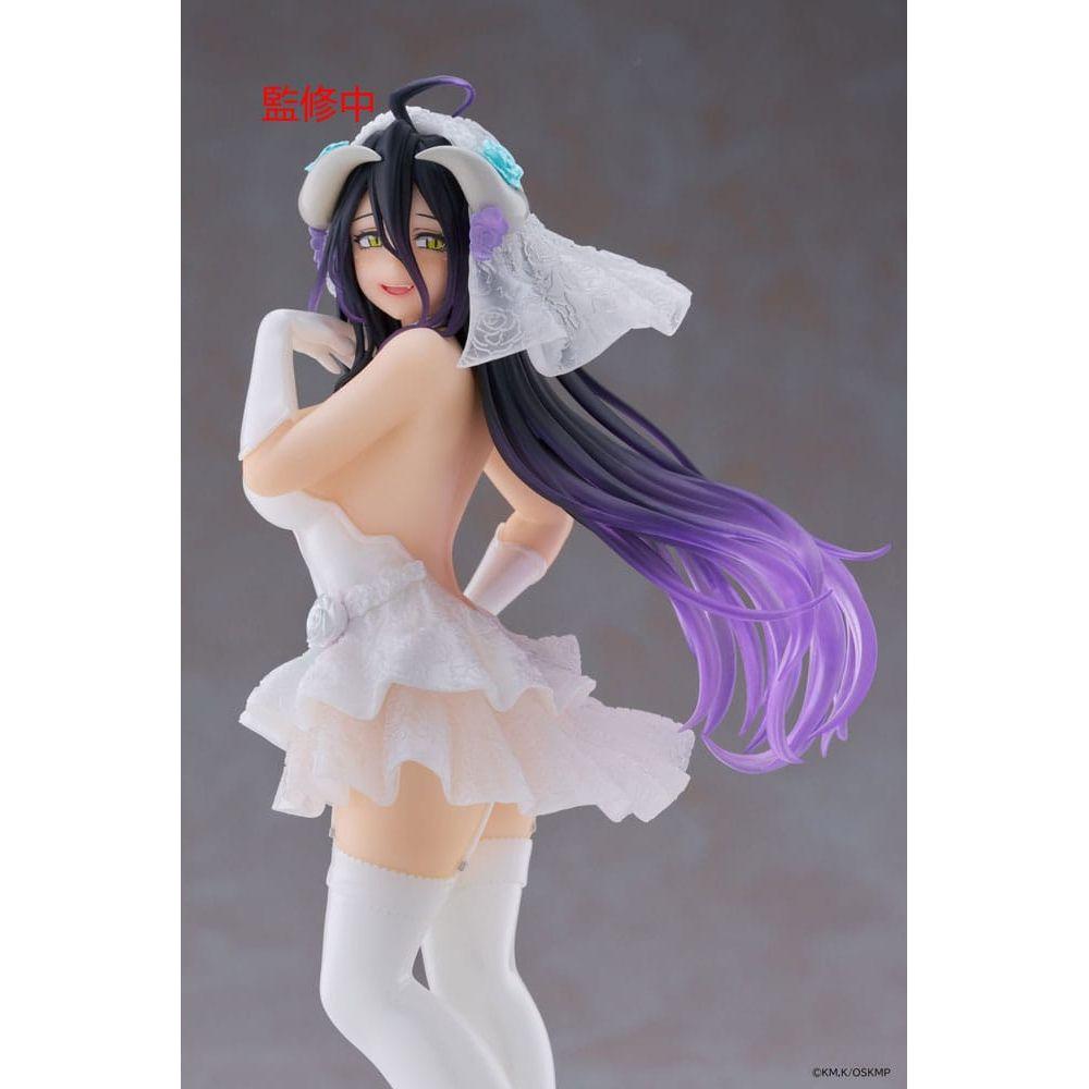 Overlord Coreful PVC Statue Albedo Wedding Ver. 18 cm - The Happy Toy Store