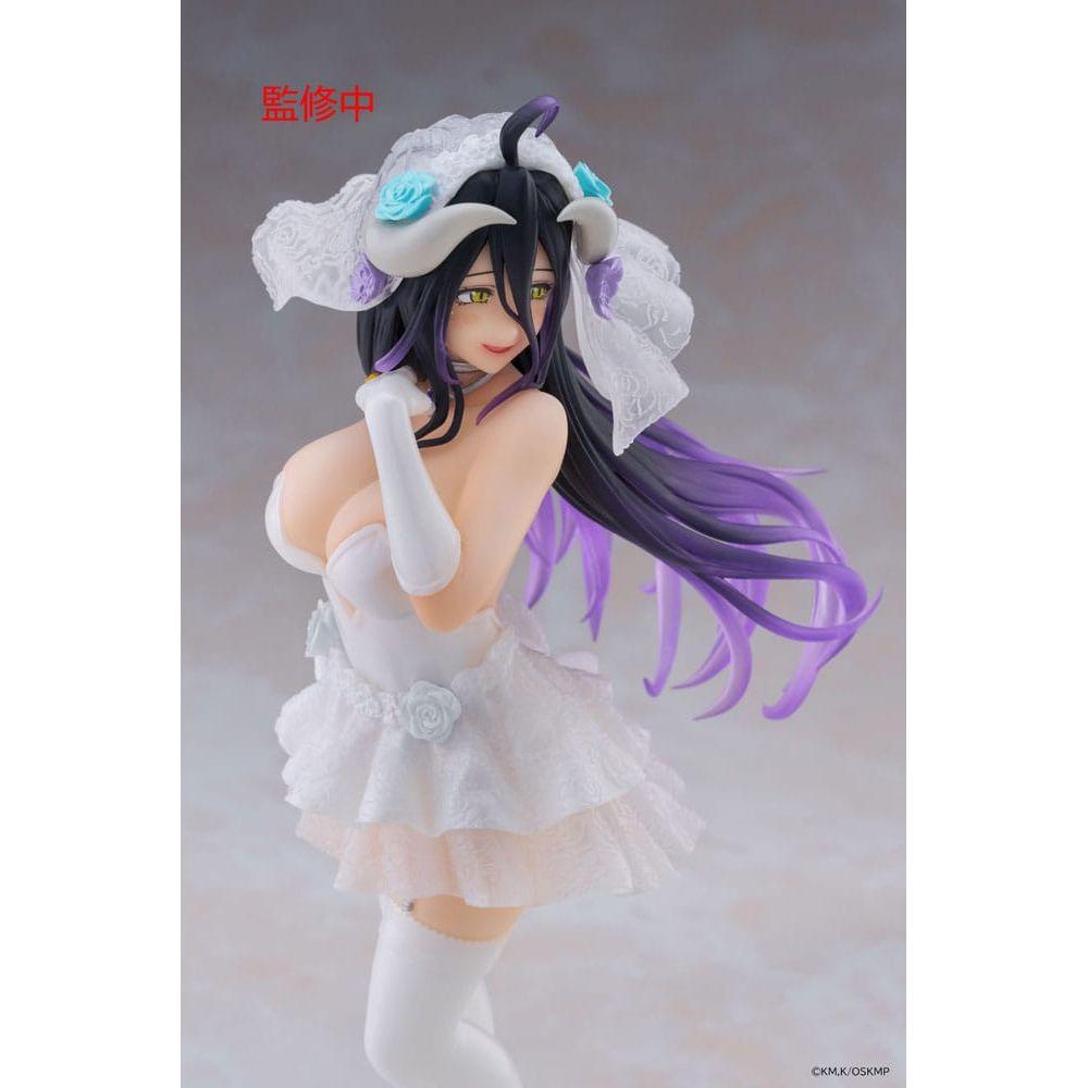 Overlord Coreful PVC Statue Albedo Wedding Ver. 18 cm - The Happy Toy Store