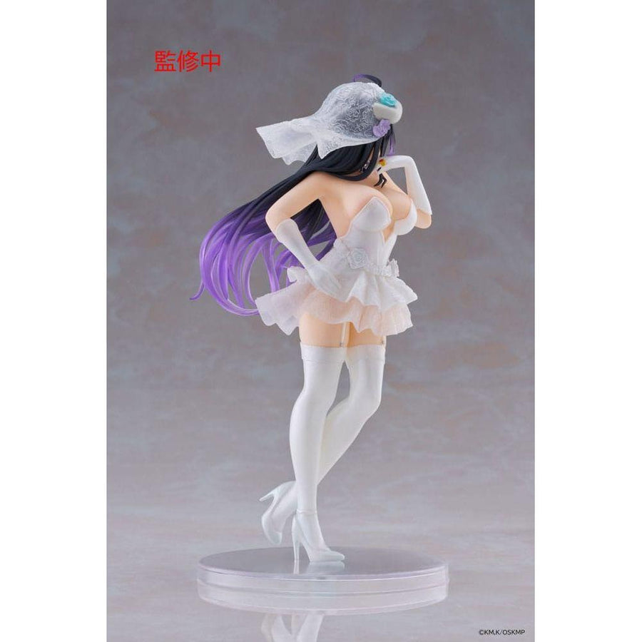 Overlord Coreful PVC Statue Albedo Wedding Ver. 18 cm - The Happy Toy Store