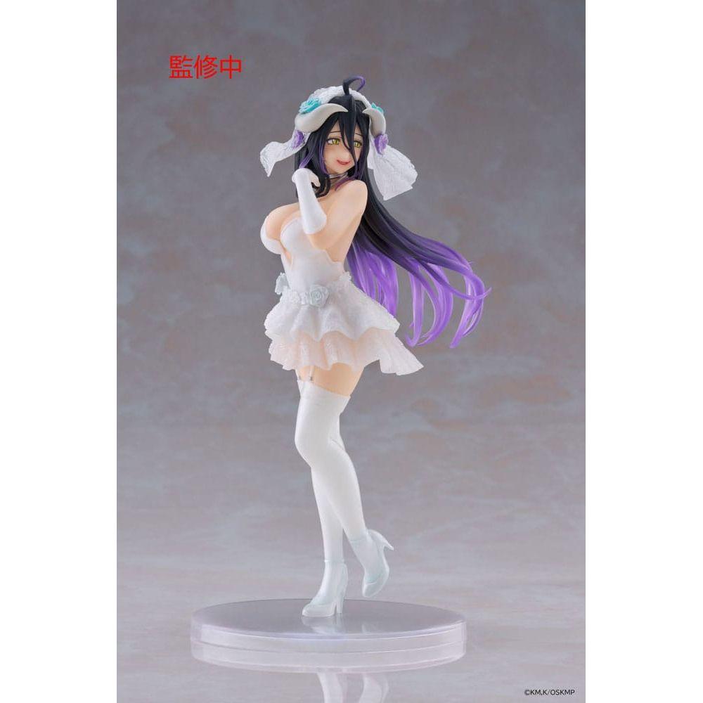 Overlord Coreful PVC Statue Albedo Wedding Ver. 18 cm - The Happy Toy Store