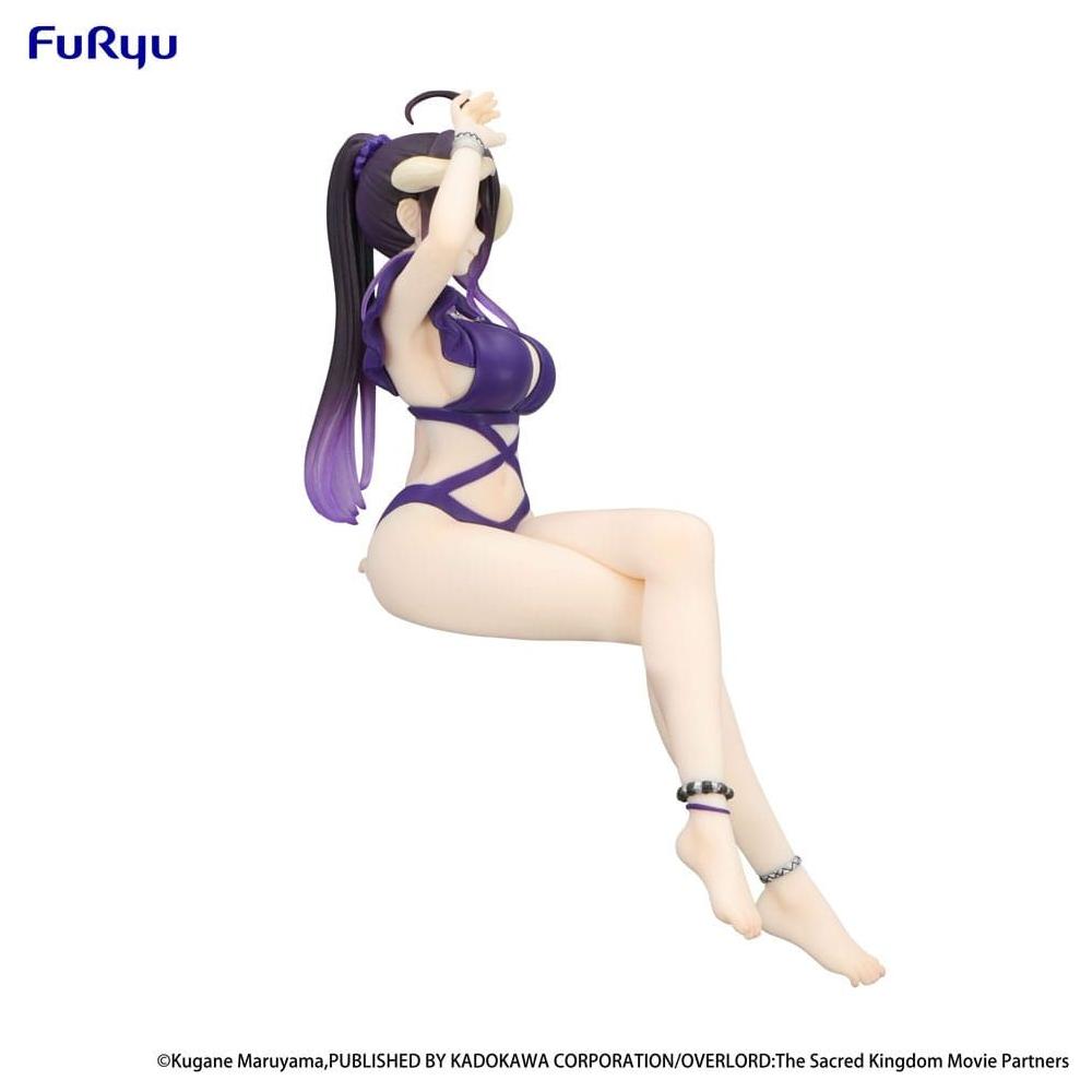 Overlord Noodle Stopper PVC Statue Albedo Swimsuit Dark Purple Color Ver. 16 cm - The Happy Toy Store