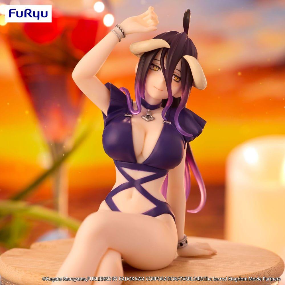 Overlord Noodle Stopper PVC Statue Albedo Swimsuit Dark Purple Color Ver. 16 cm - The Happy Toy Store