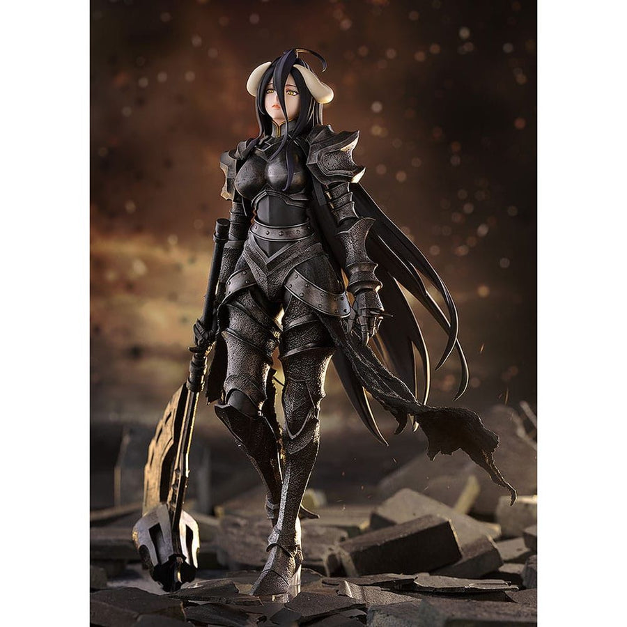 Overlord Pop Up Parade PVC Statue Albedo: Armor Ver. L Size 24 cm - The Happy Toy Store