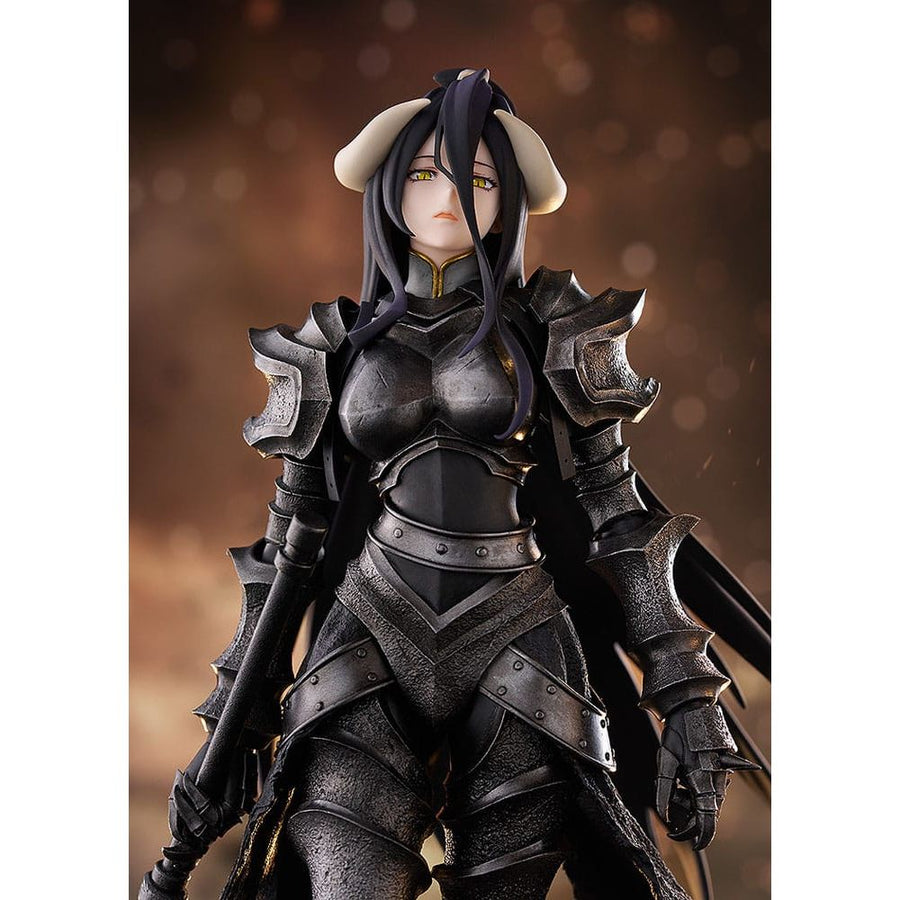 Overlord Pop Up Parade PVC Statue Albedo: Armor Ver. L Size 24 cm - The Happy Toy Store
