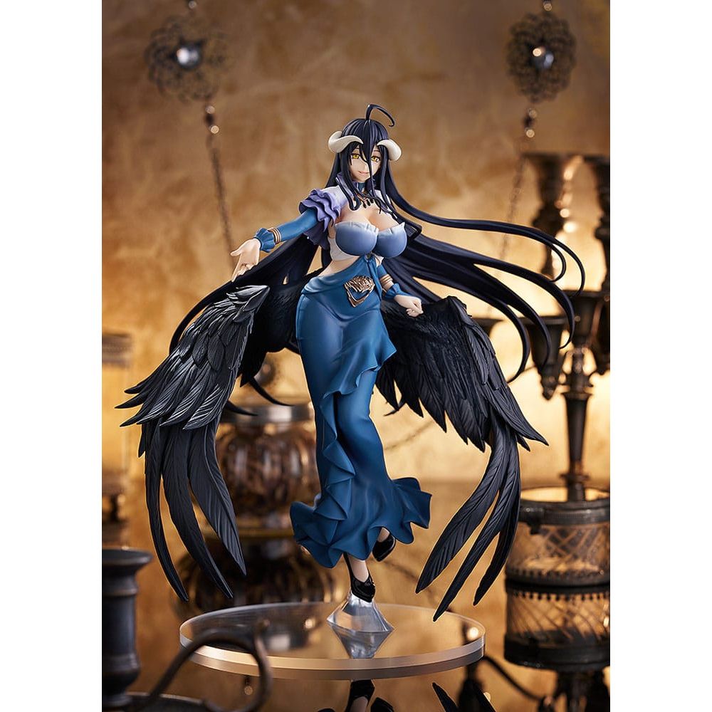 Overlord Pop Up Parade SP PVC Statue Albedo: Jet Black Dress Ver. 25 cm - The Happy Toy Store