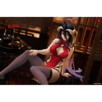 Overlord PVC Statue Desktop Cute Figure Albedo Chinese Dress Ver. Renewal 13 cm - The Happy Toy Store