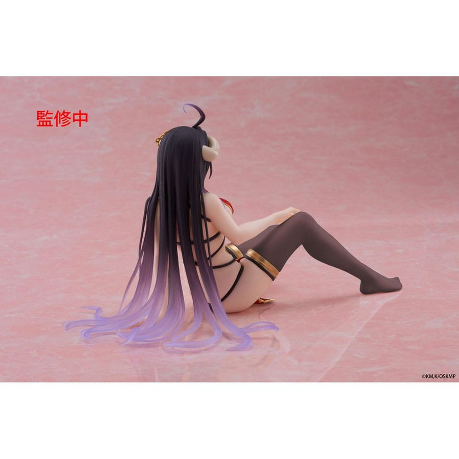 Overlord PVC Statue Desktop Cute Figure Albedo Chinese Dress Ver. Renewal 13 cm - The Happy Toy Store