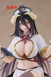 Overlord PVC Statue Desktop Cute Figure Albedo Nurse Ver. Renewal 13 cm - The Happy Toy Store
