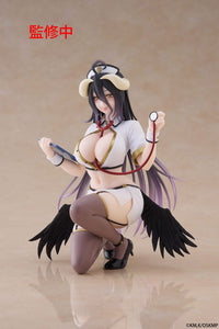 Overlord PVC Statue Desktop Cute Figure Albedo Nurse Ver. Renewal 13 cm - The Happy Toy Store