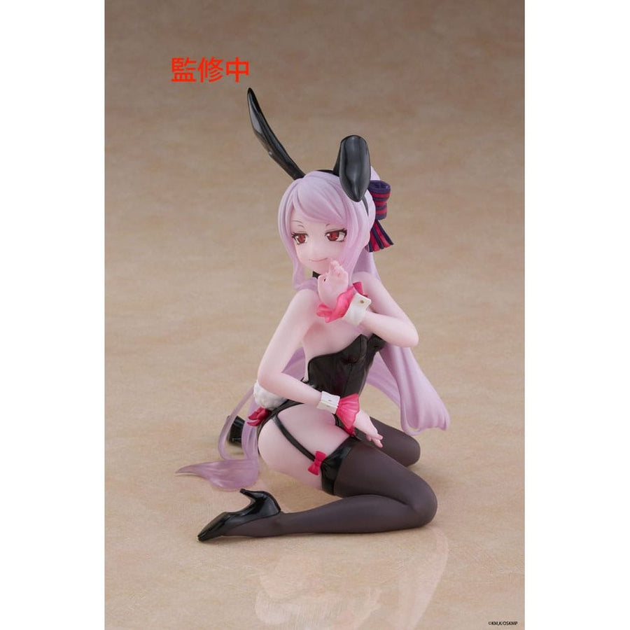 Overlord PVC Statue Desktop Cute Figure Shalltear Bunny Ver. 13 cm - The Happy Toy Store