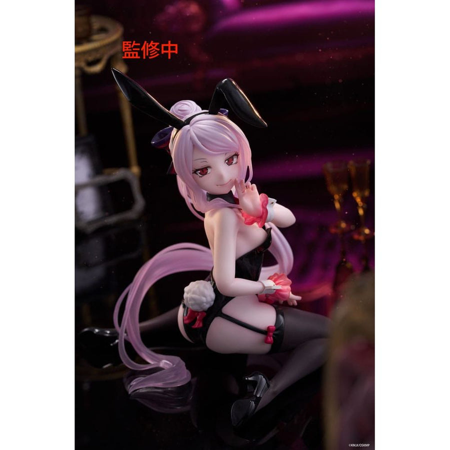 Overlord PVC Statue Desktop Cute Figure Shalltear Bunny Ver. 13 cm - The Happy Toy Store