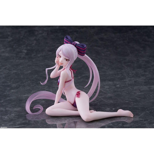 Overlord PVC Statue Desktop Cute Figure Shalltear Swimsuit Ver. 13 cm - The Happy Toy Store