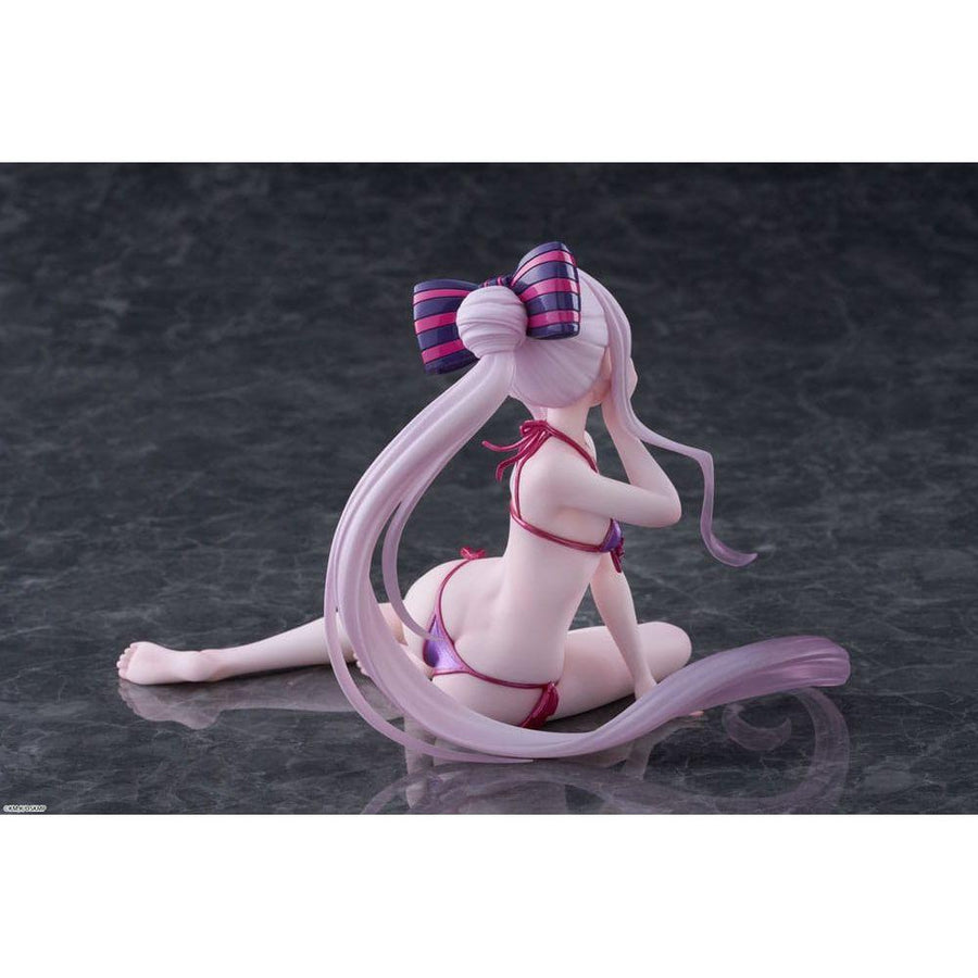 Overlord PVC Statue Desktop Cute Figure Shalltear Swimsuit Ver. 13 cm - The Happy Toy Store