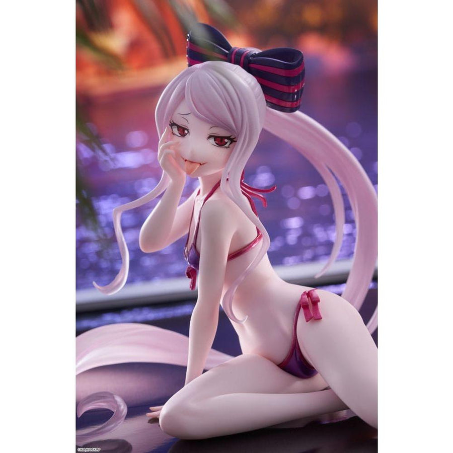Overlord PVC Statue Desktop Cute Figure Shalltear Swimsuit Ver. 13 cm - The Happy Toy Store