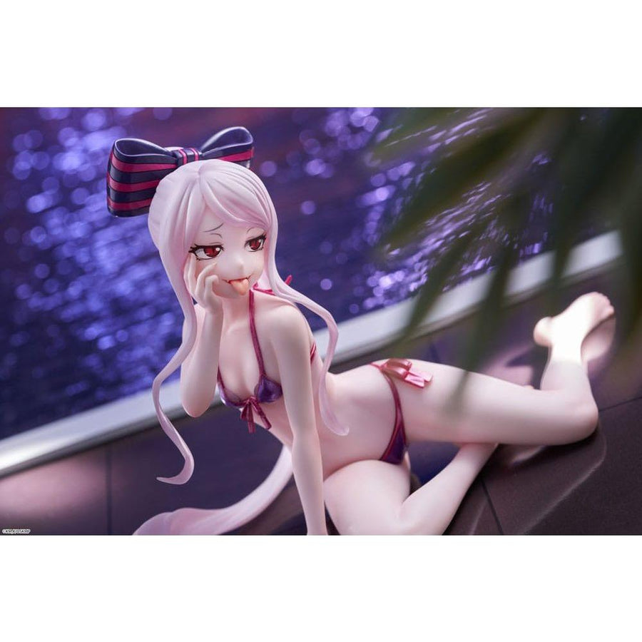 Overlord PVC Statue Desktop Cute Figure Shalltear Swimsuit Ver. 13 cm - The Happy Toy Store