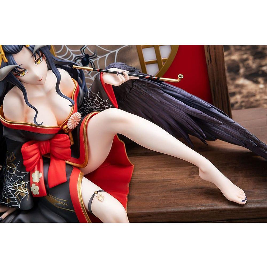 Overlord Statue 1/7 Albedo Splendid Kimono Ver. 27 cm - The Happy Toy Store