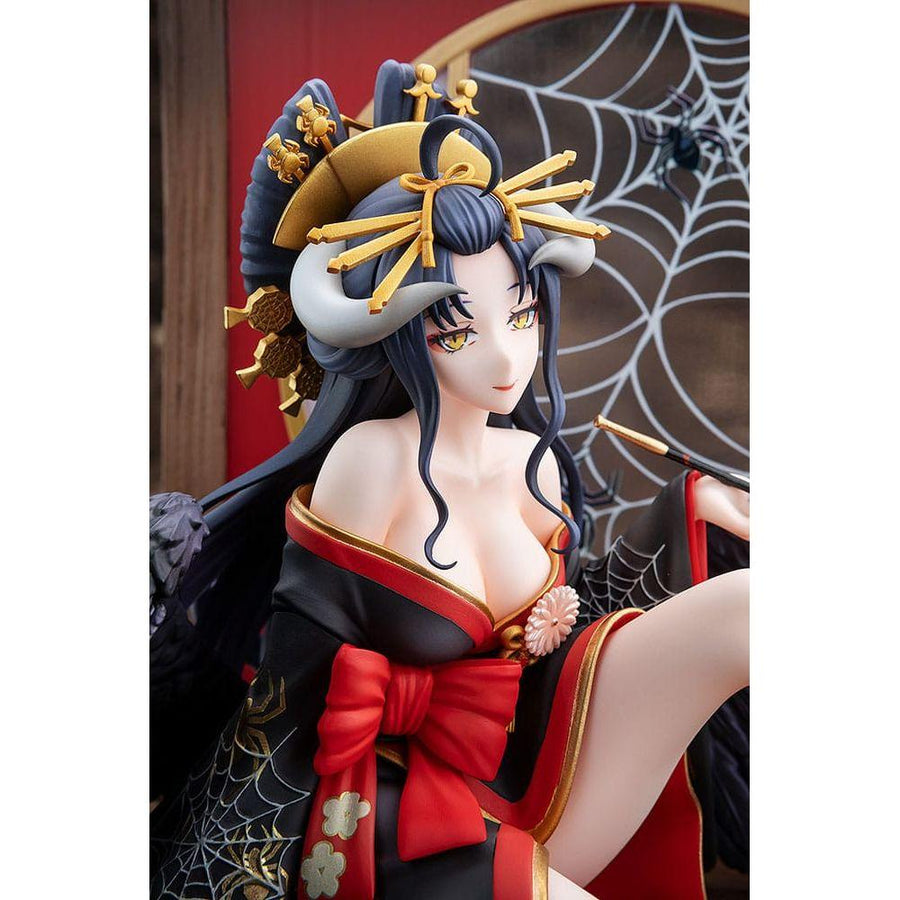 Overlord Statue 1/7 Albedo Splendid Kimono Ver. 27 cm - The Happy Toy Store