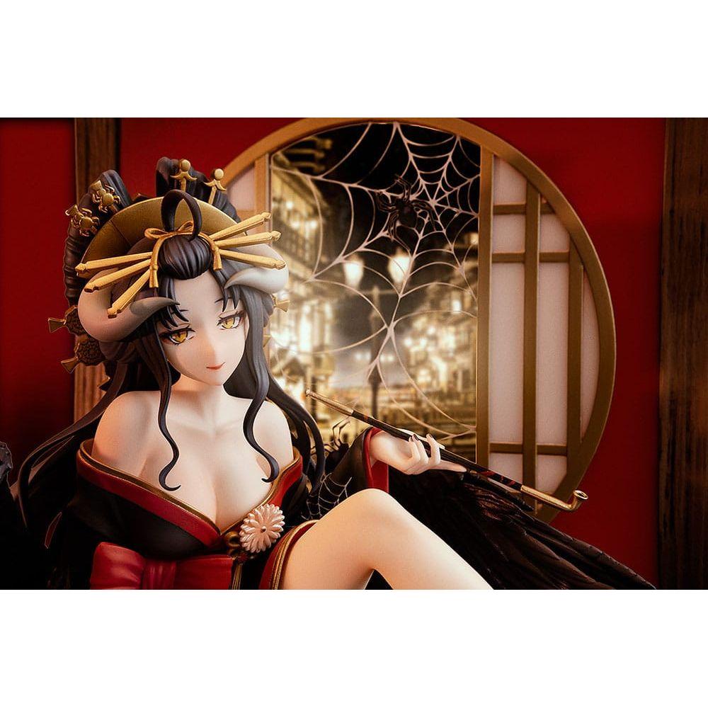 Overlord Statue 1/7 Albedo Splendid Kimono Ver. 27 cm - The Happy Toy Store