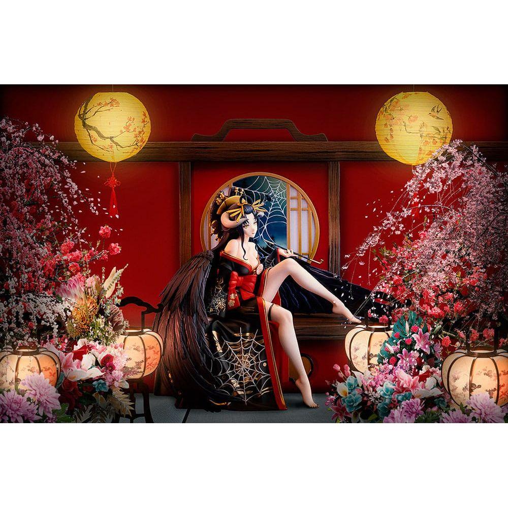 Overlord Statue 1/7 Albedo Splendid Kimono Ver. 27 cm - The Happy Toy Store