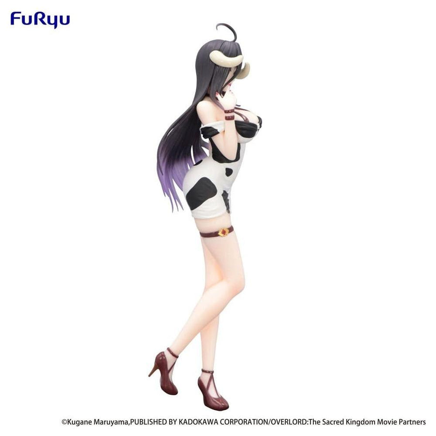 Overlord Trio - Try - iT PVC Statue Albedo Mini Dress Cow Pattern Ver. 21 cm - The Happy Toy Store